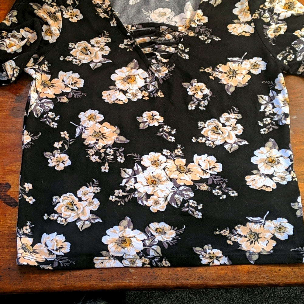 Floral Crop Top
